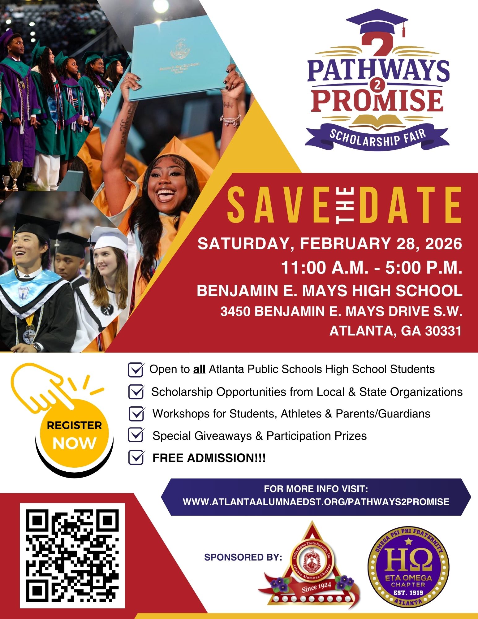 P2P Scholarship Fair Save The Date